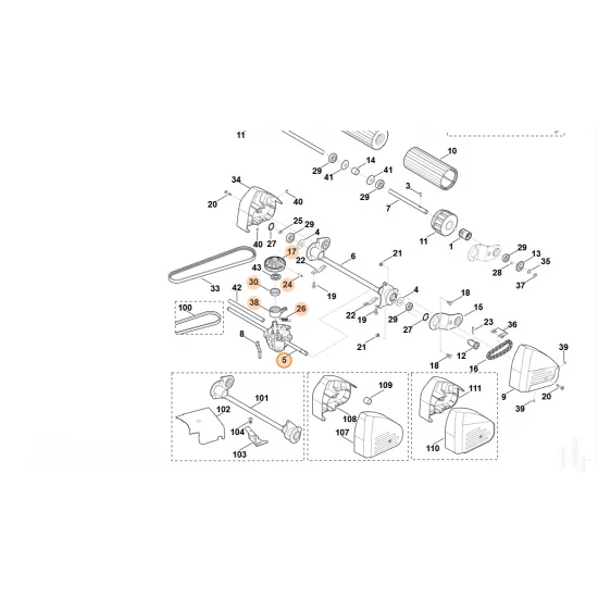 STIHL  Przekładnia 6375 640 0103